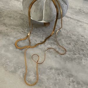 Brass necklace/bracelet